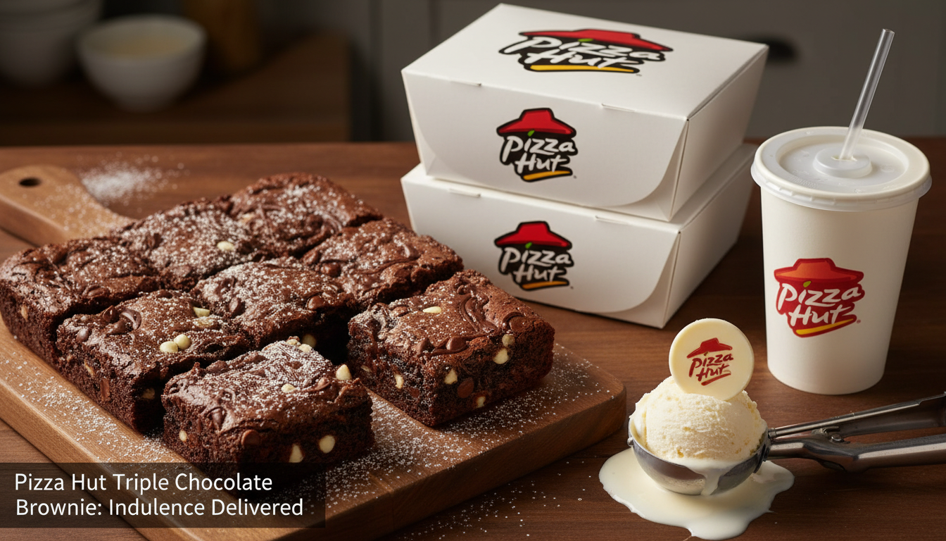 Triple Chocolate Brownie